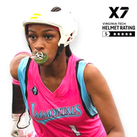 Womens flag football and 7v7 football soft shell headgear helmet 